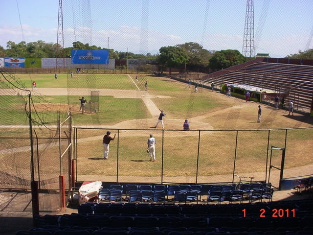 Vista parcial del Estadio Roque Tadeo Zavala, en practica del Granada
